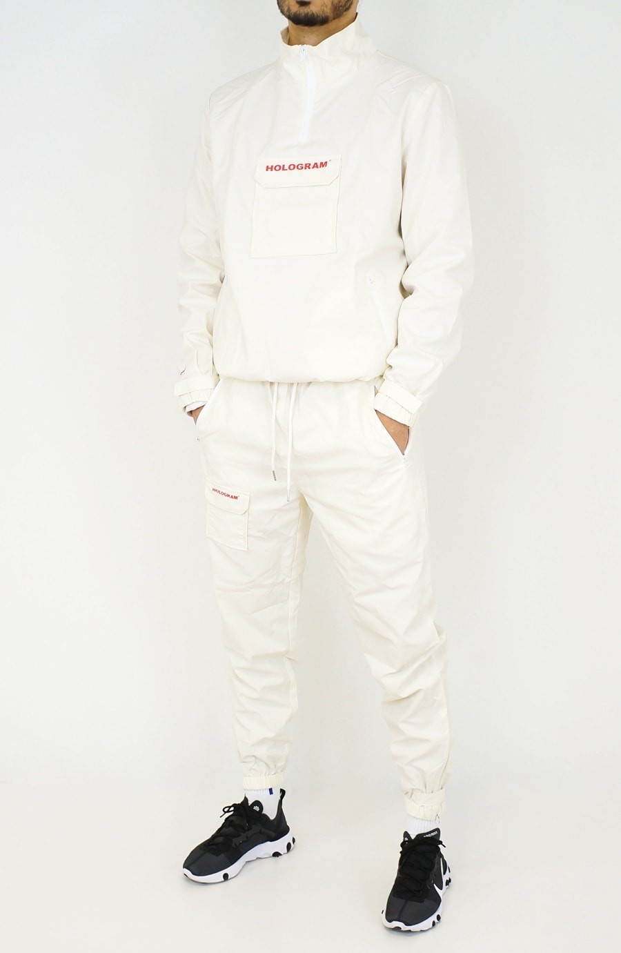 mens beige tracksuit bottoms