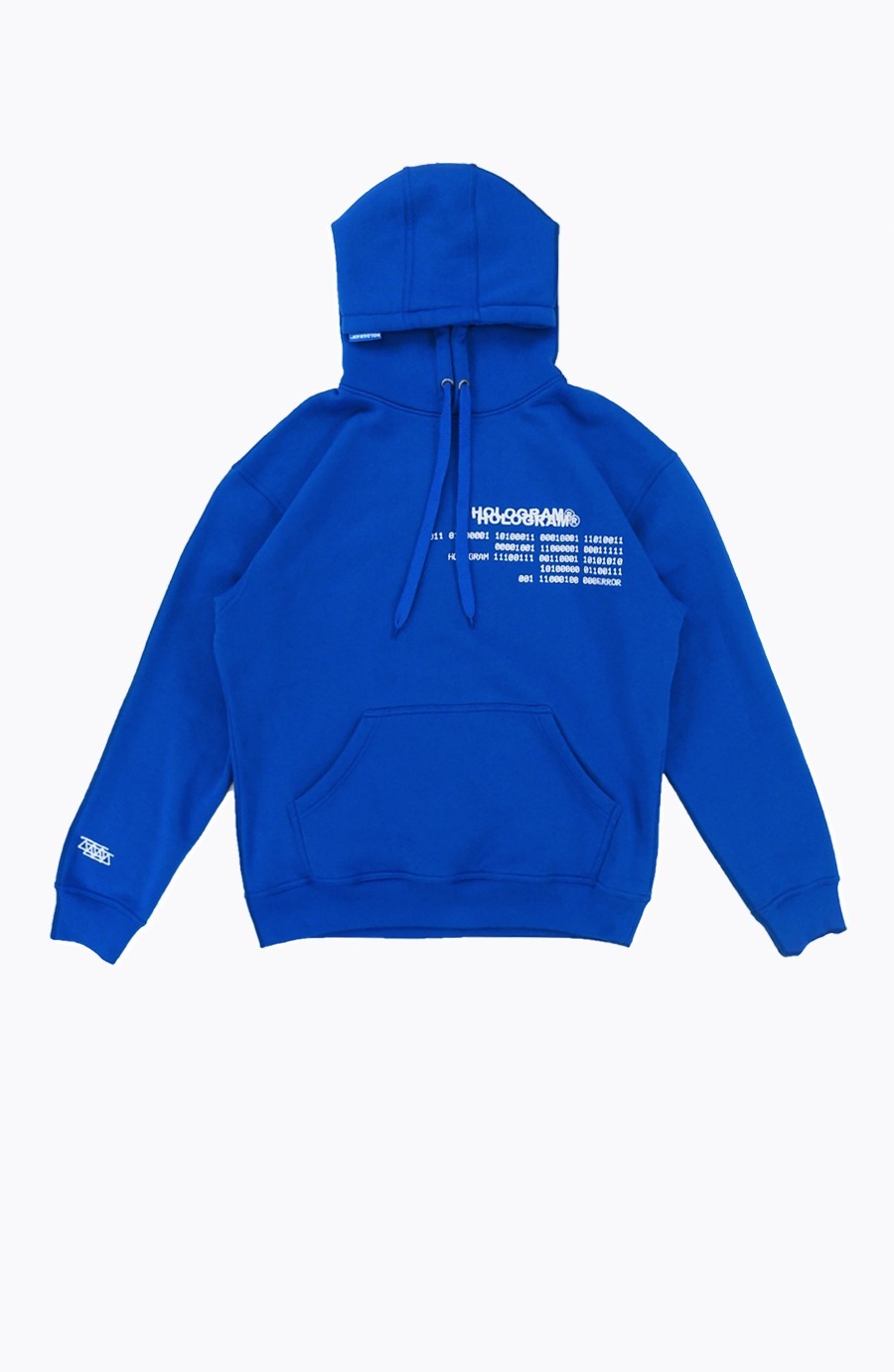 electric blue hoodie