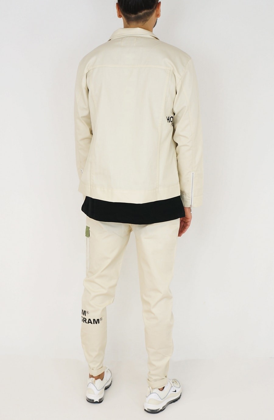 nicce beige tracksuit