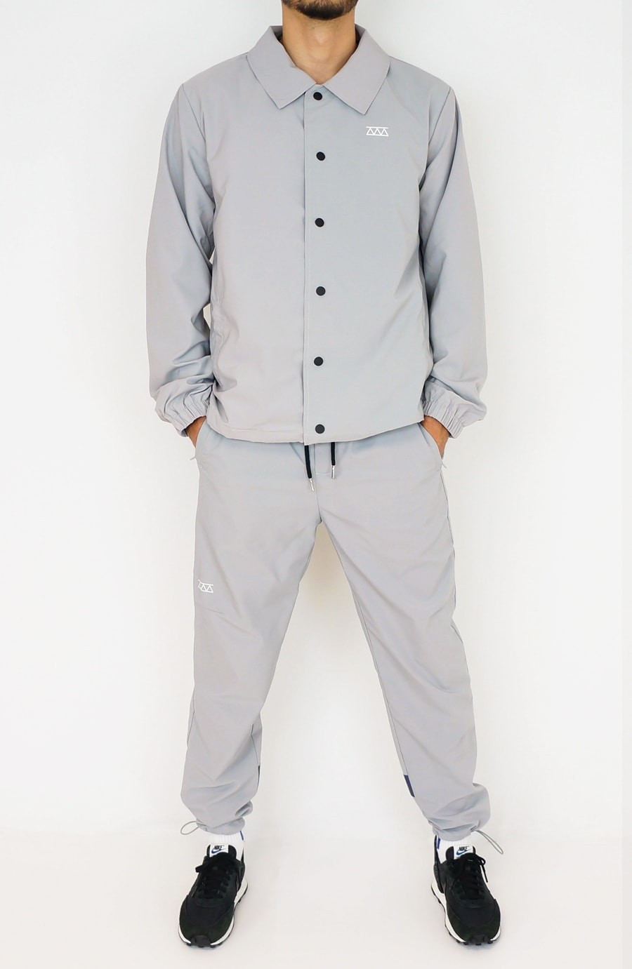 luke tracksuit grey