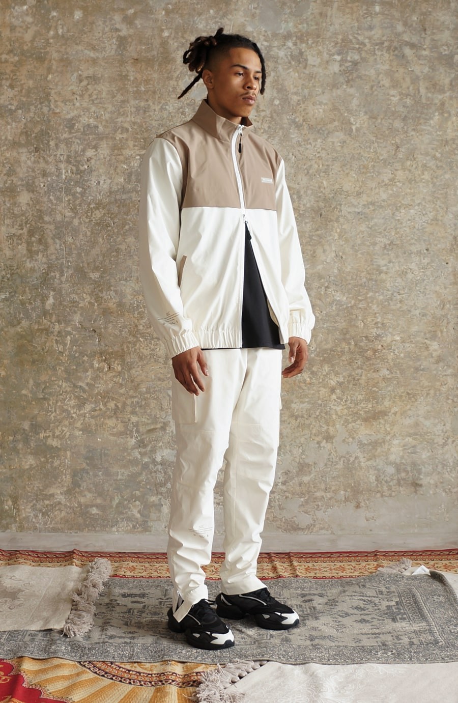 nicce beige tracksuit