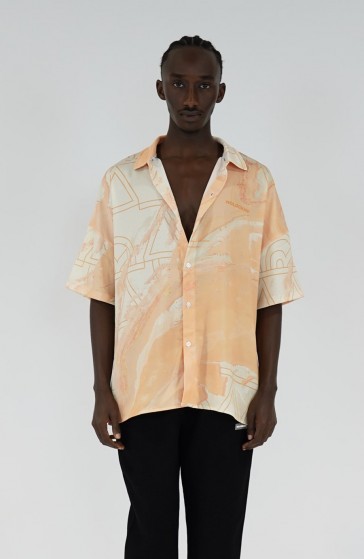 Chemise Land orange