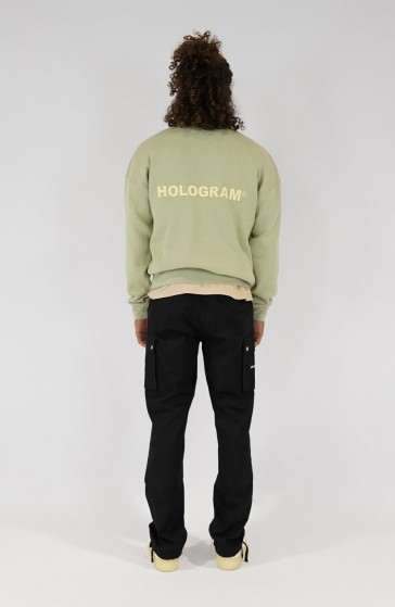 Crewneck streetwear Relief olive