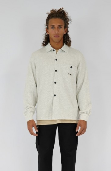 Surchemise streetwear Light beige