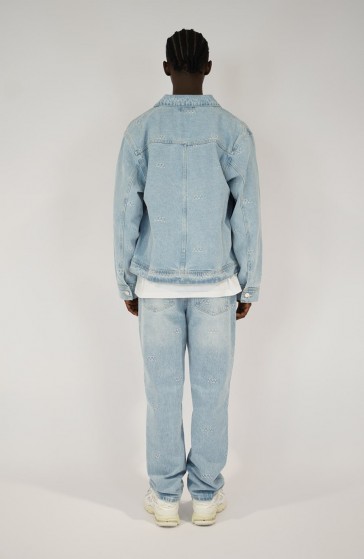 Veste streetwear Denim blue