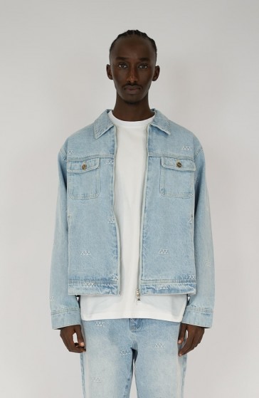 Veste streetwear Denim blue