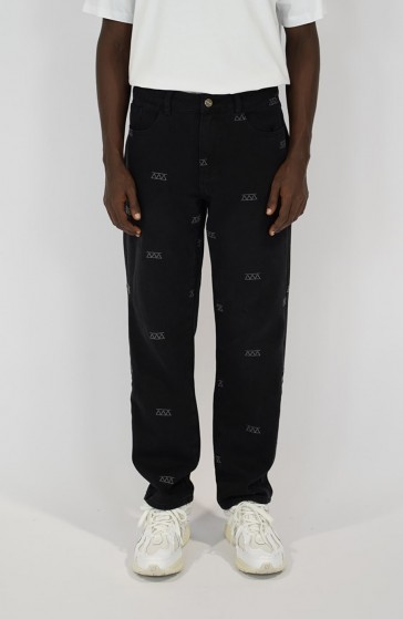 Pantalon streetwear Denim black