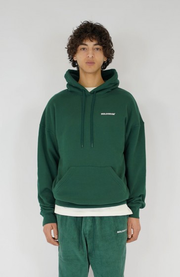 Hoodie streetwear Monochrome 03 green