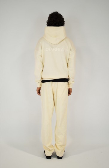 Hoodie streetwear Monochrome 03 beige