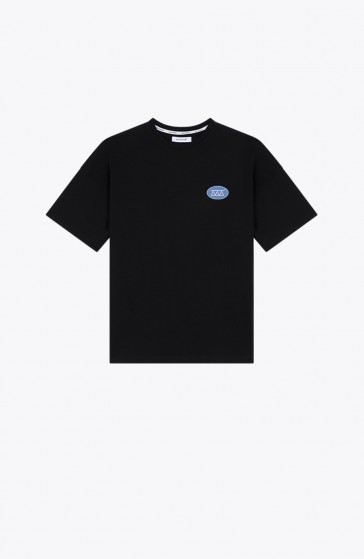 T-shirt streetwear Circle black