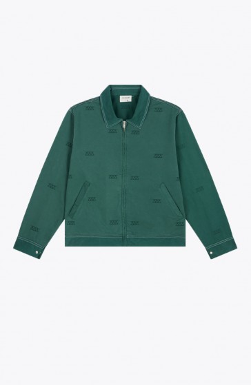 Veste streetwear All over green