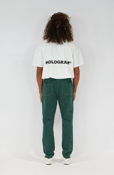 Pantalon streetwear All over green