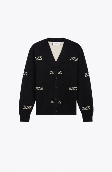 Cardigan streetwear All over black