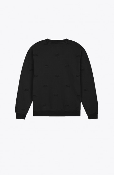 Crewneck streetwear All over black