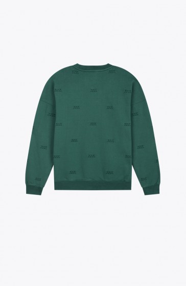 Crewneck streetwear All over green