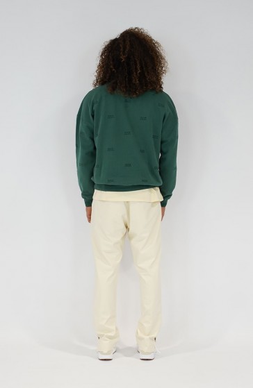 Crewneck streetwear All over green