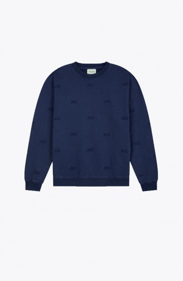 Crewneck streetwear All over blue