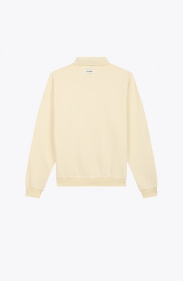 Sweat streetwear Collar beige