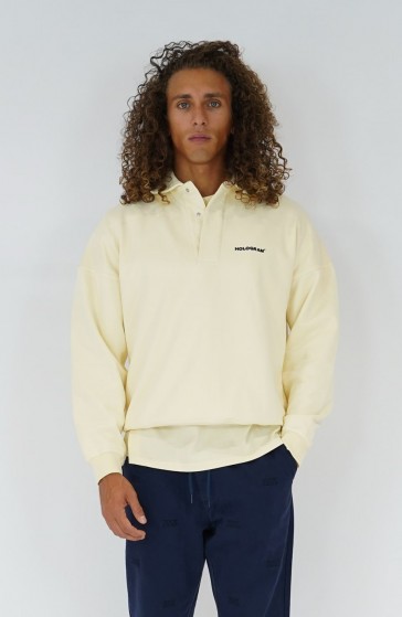 Sweat streetwear Collar beige