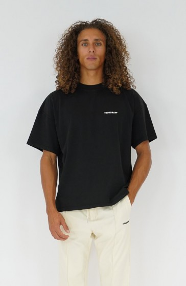 T-shirt streetwear Solar black