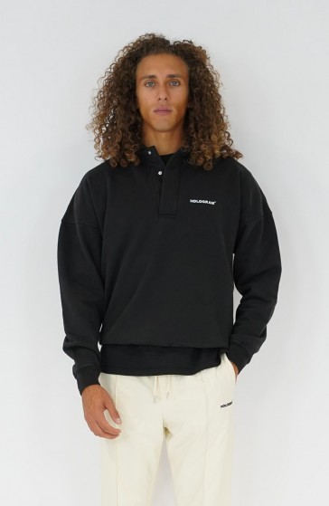 Sweat streetwear Collar black