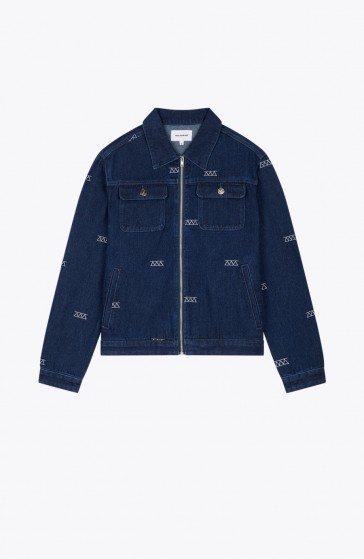 Veste streetwear Denim navy