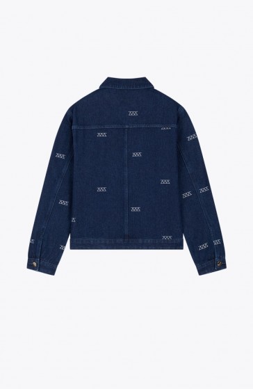 Veste streetwear Denim navy