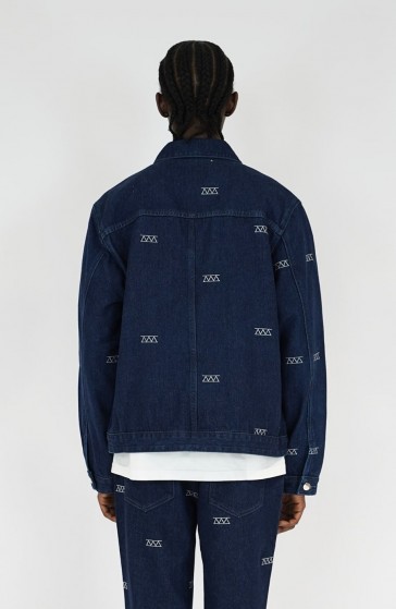 Veste streetwear Denim navy