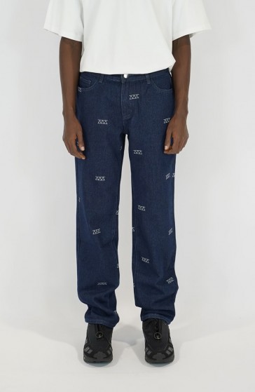 Pantalon streetwear Denim navy