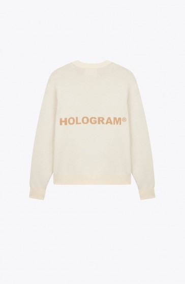 Knit streetwear Relief beige