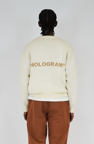 Knit streetwear Relief beige