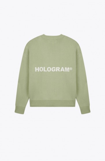 Knit streetwear Relief olive