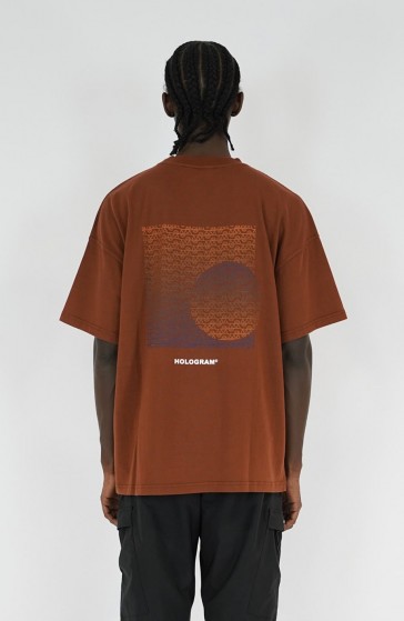 T-shirt streetwear Solar brown