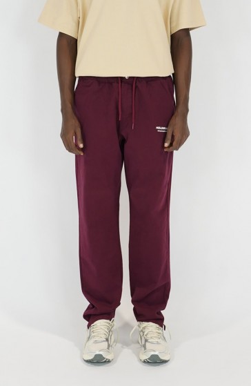 Pantalon streetwear Monochrome 04 burgundy