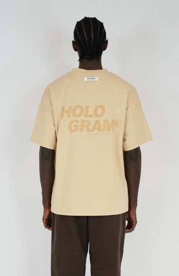 T-shirt streetwear Monochrome 04 sand