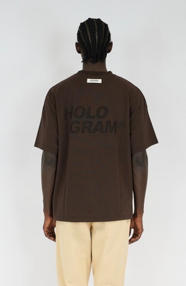 T-shirt streetwear Monochrome 04 brown