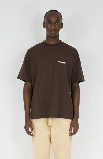 T-shirt streetwear Monochrome 04 brown