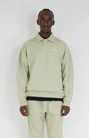 Sweat streetwear Monochrome 04 olive